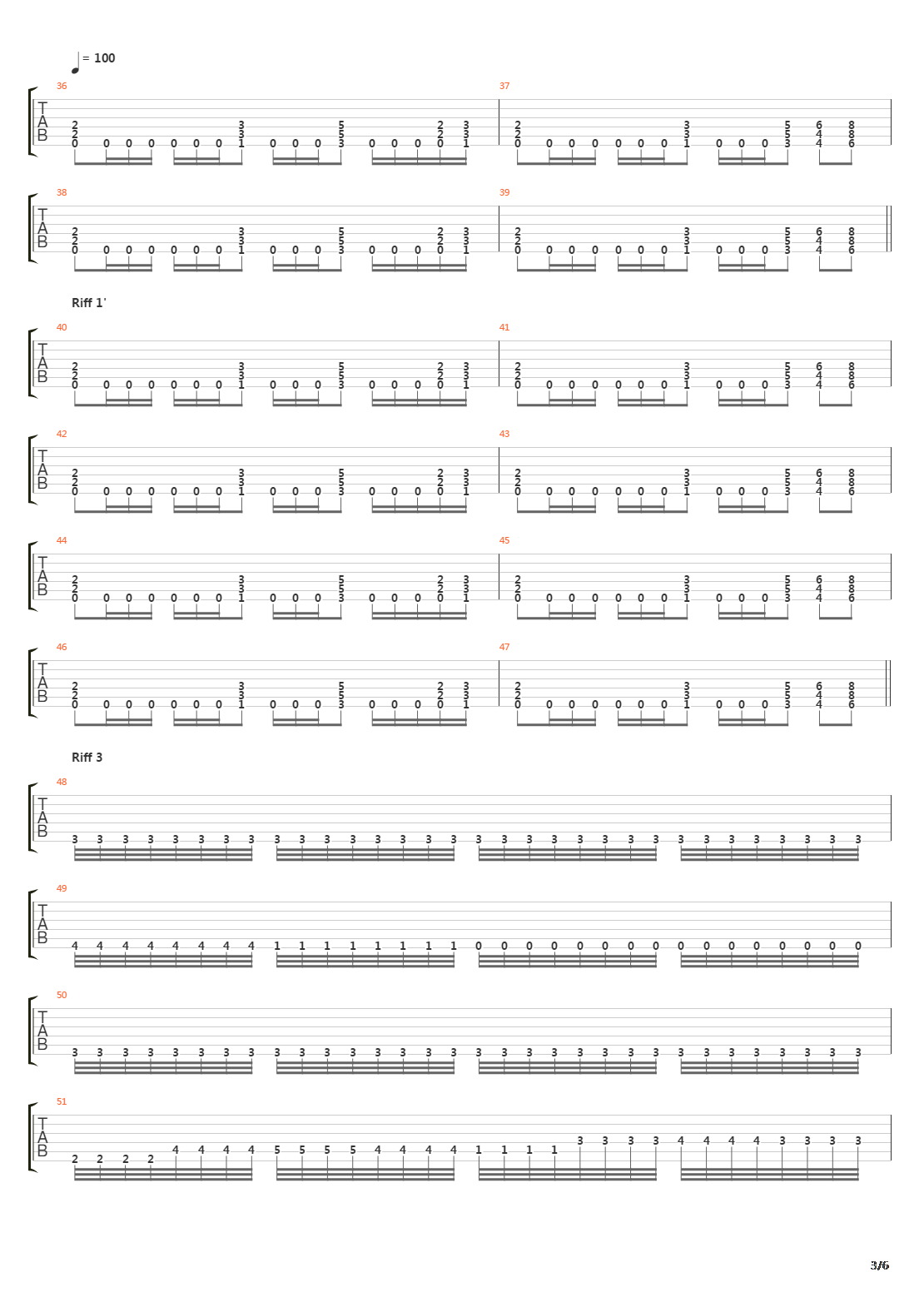 Guadalcanal吉他谱