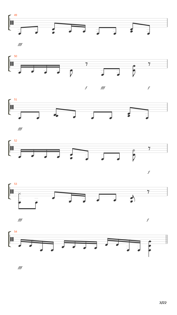My Last Mistake吉他谱