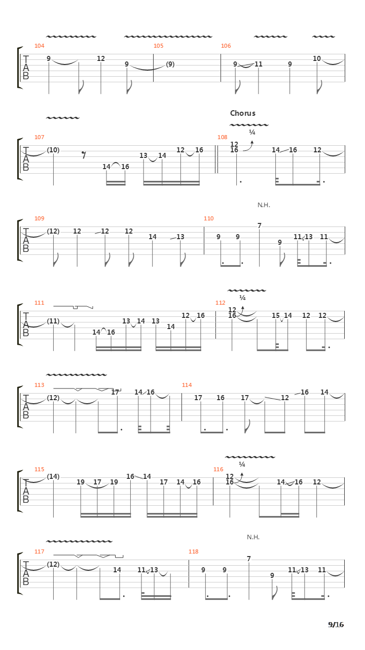 Meridian吉他谱