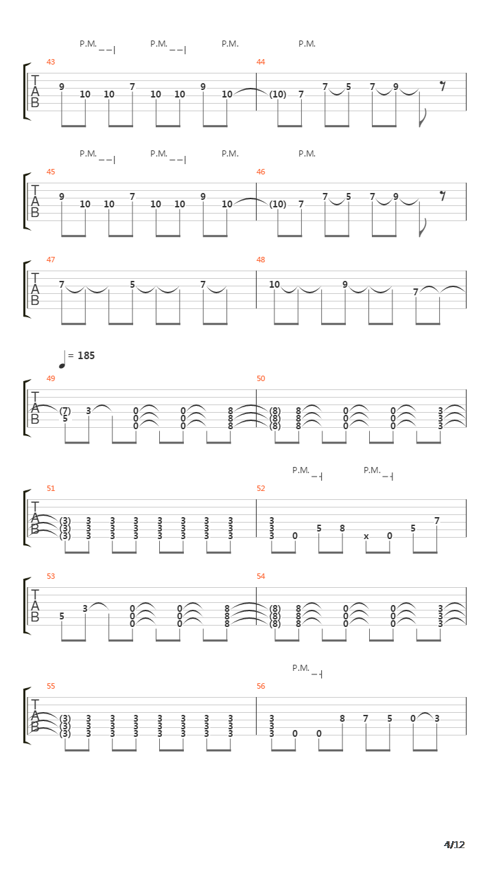 A Port In Any Storm吉他谱