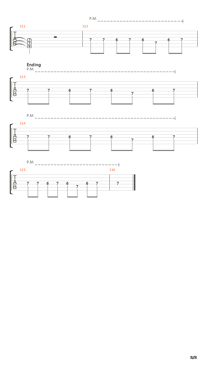 Digital吉他谱