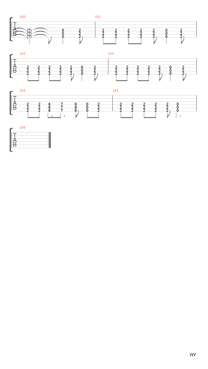 Within吉他谱