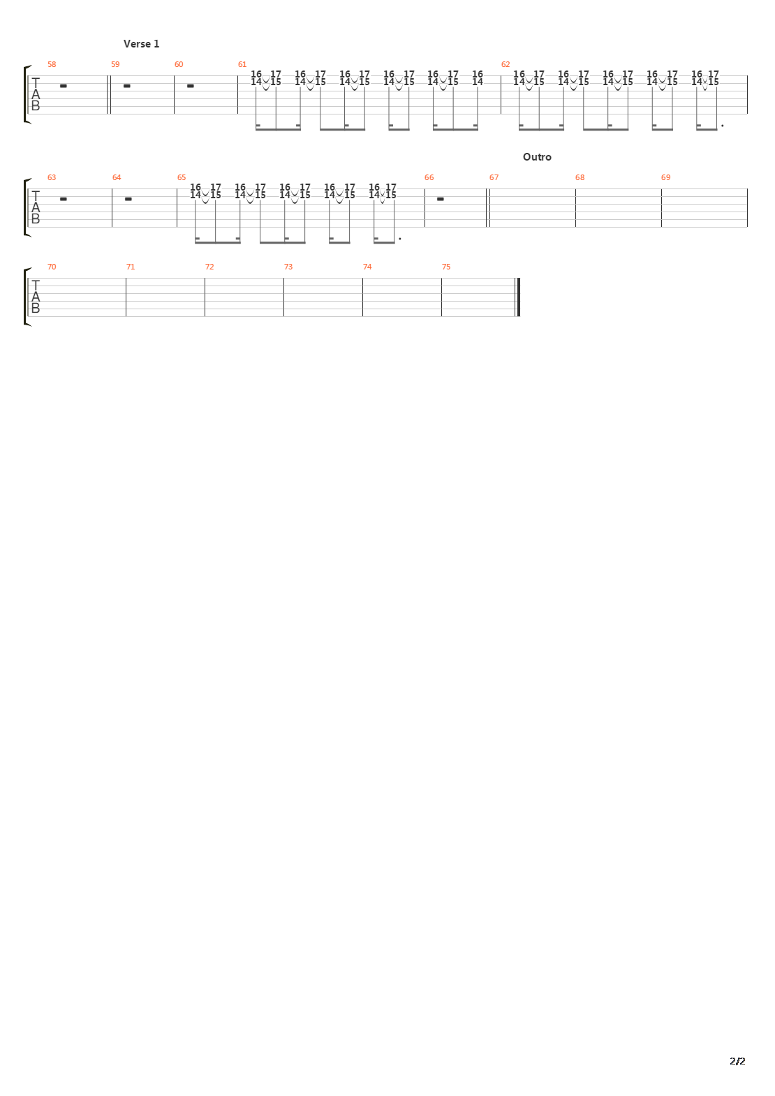 Apathy吉他谱