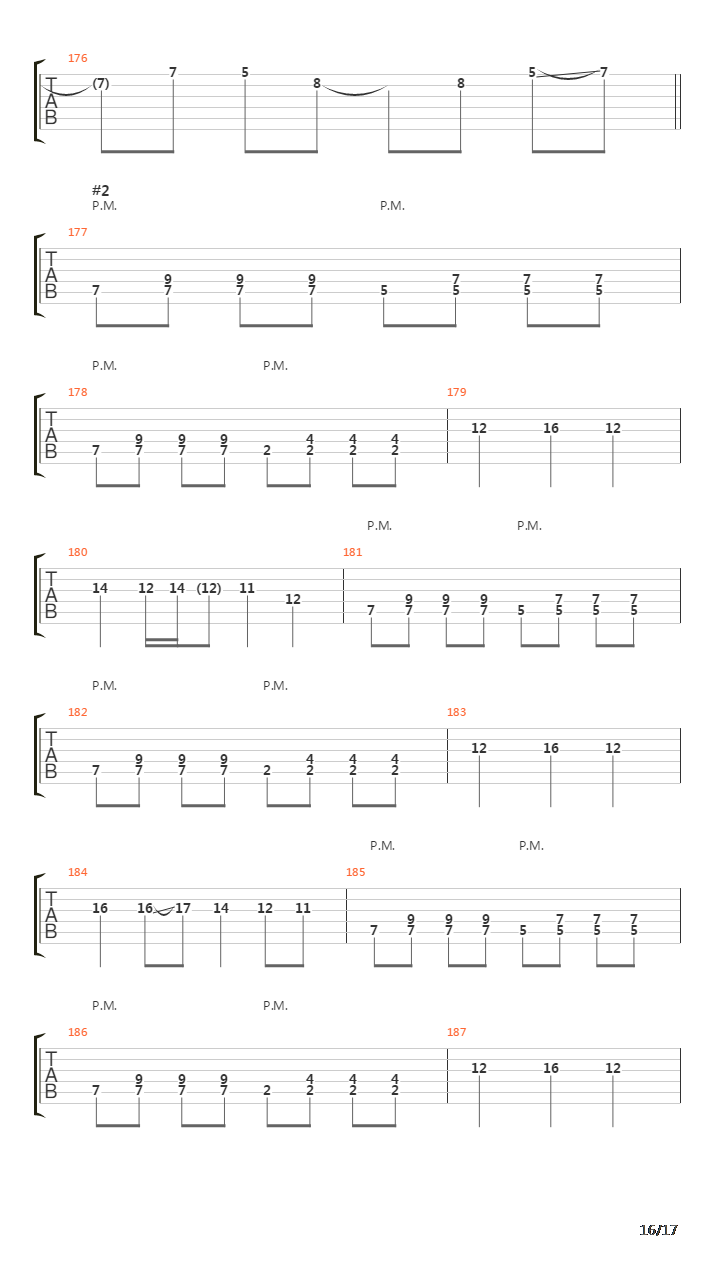 Through The Shallow Waters吉他谱