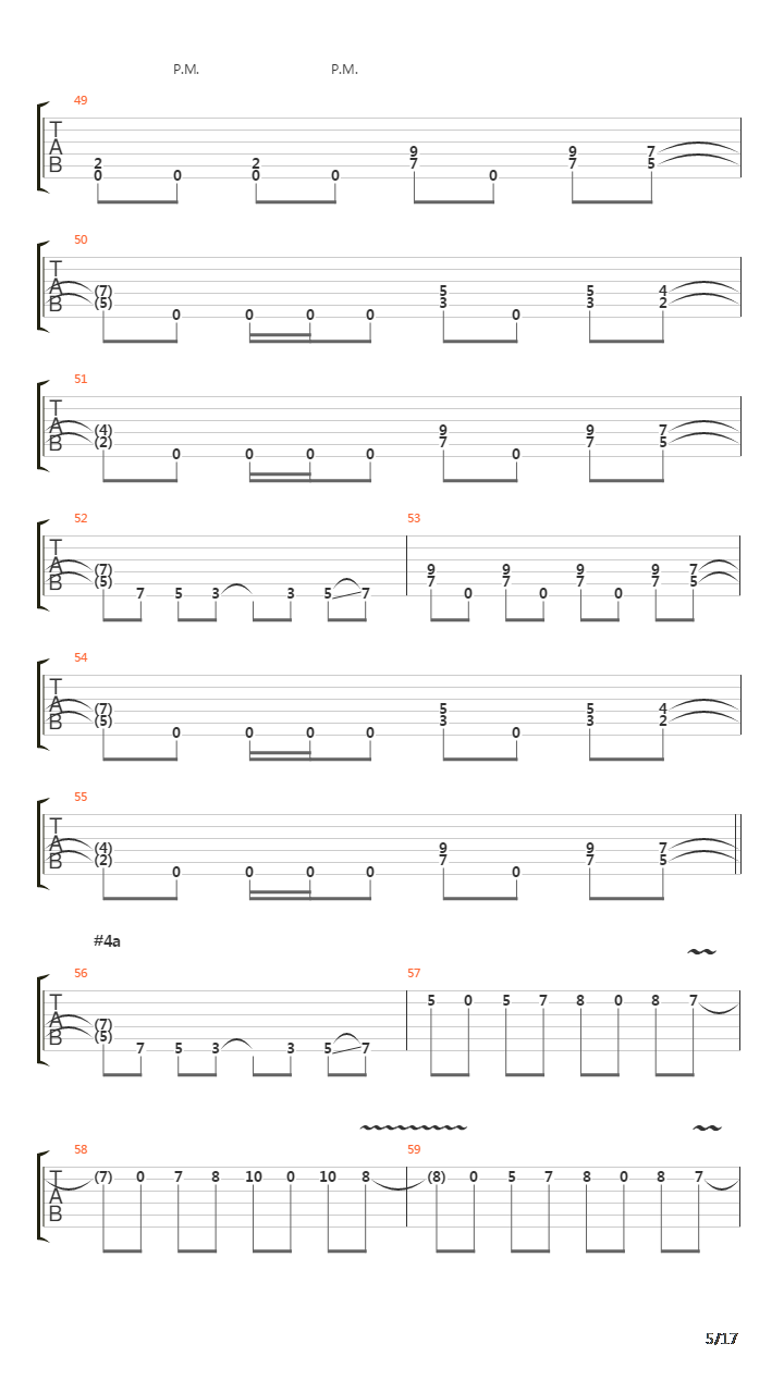 Through The Shallow Waters吉他谱