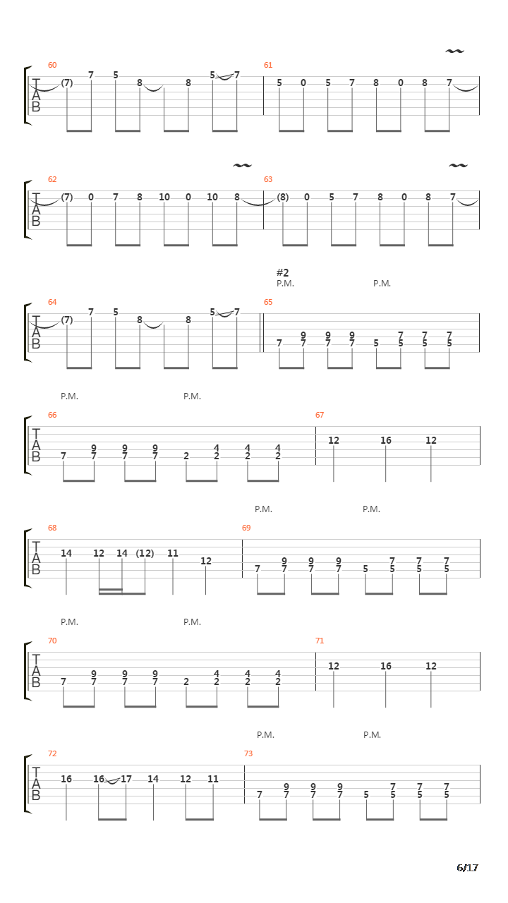 Through The Shallow Waters吉他谱