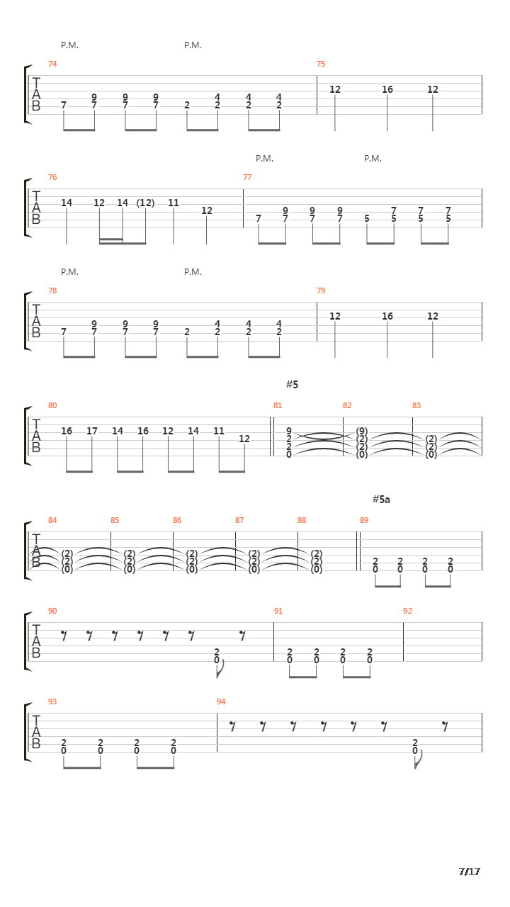 Through The Shallow Waters吉他谱