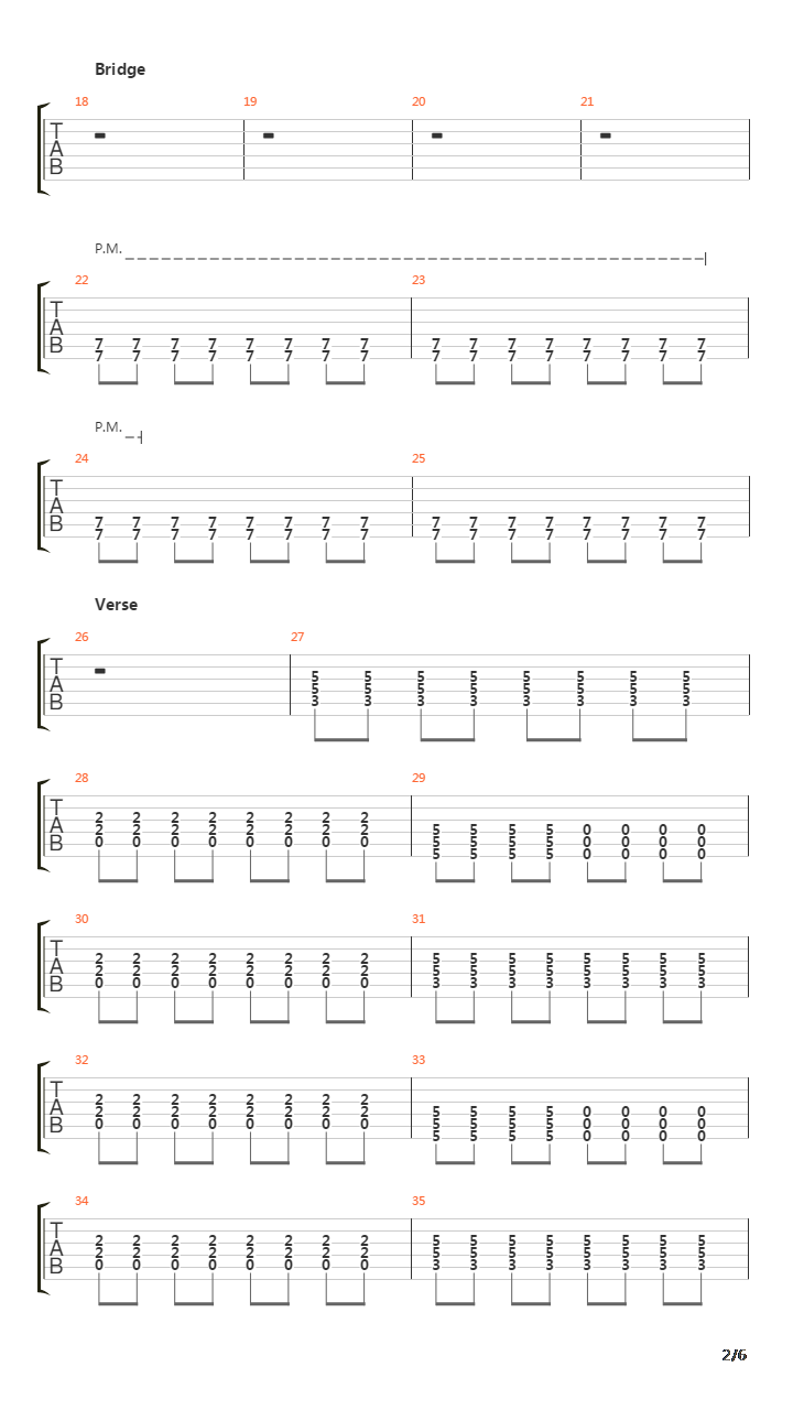 Mjod吉他谱