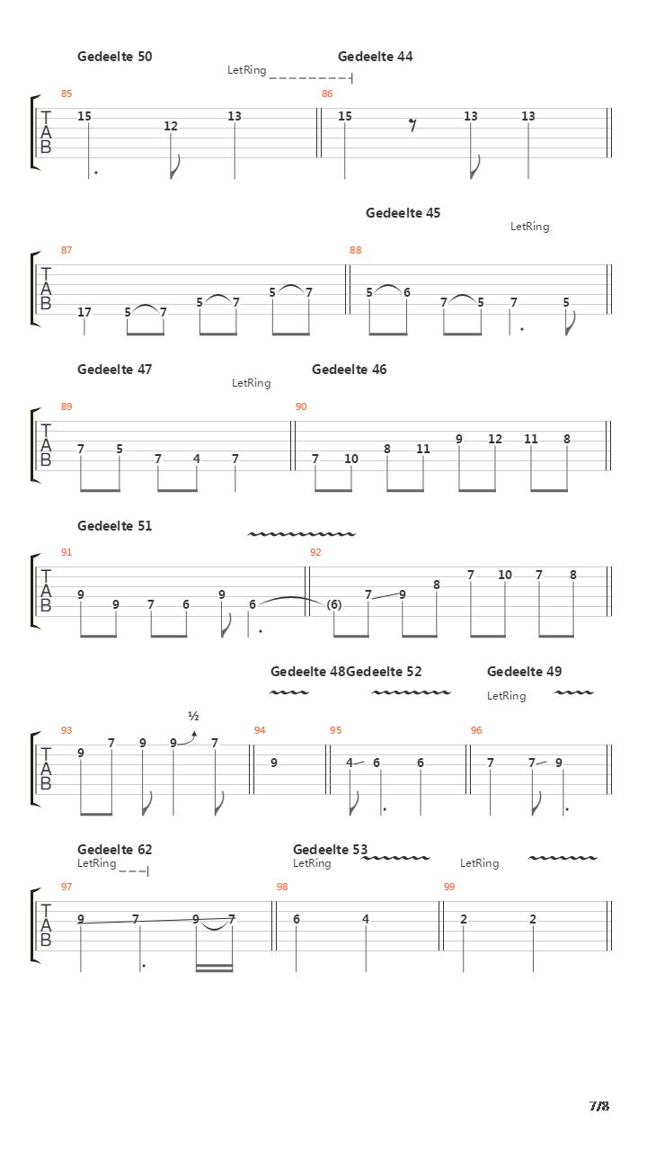 Ode To Joy吉他谱