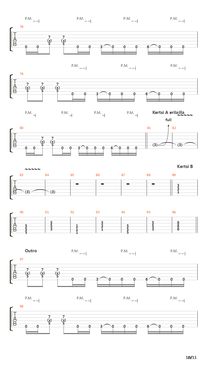 Lahja吉他谱