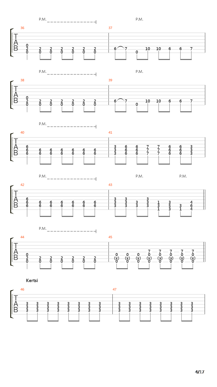 Pienin Kaikista吉他谱