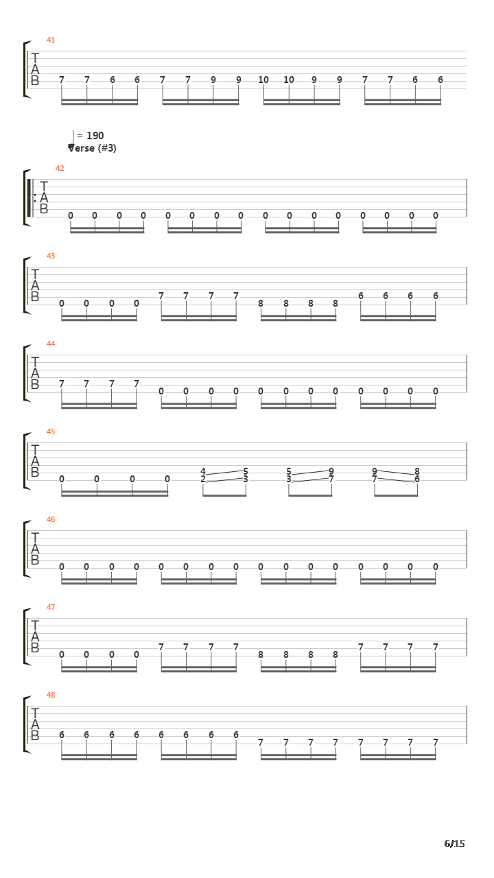 Before The Dawn吉他谱