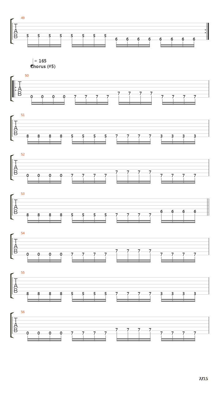 Before The Dawn吉他谱