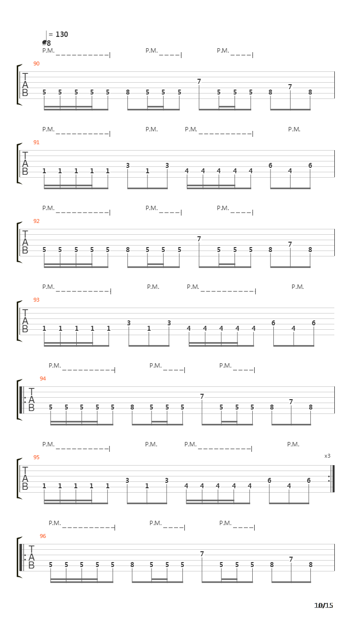 Before The Dawn吉他谱