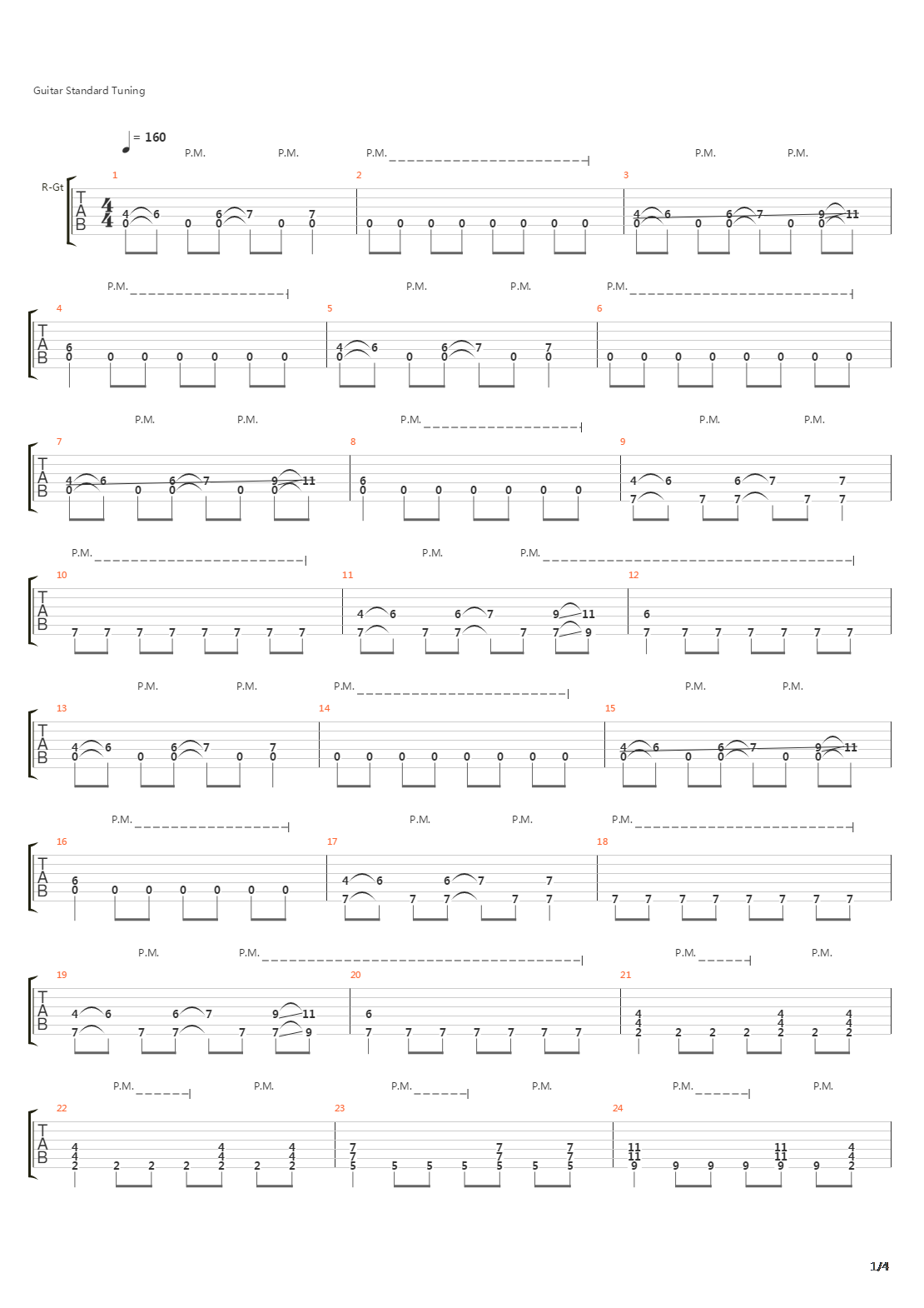 Elastic吉他谱