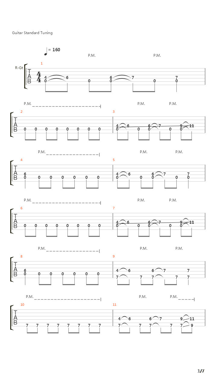 Elastic吉他谱
