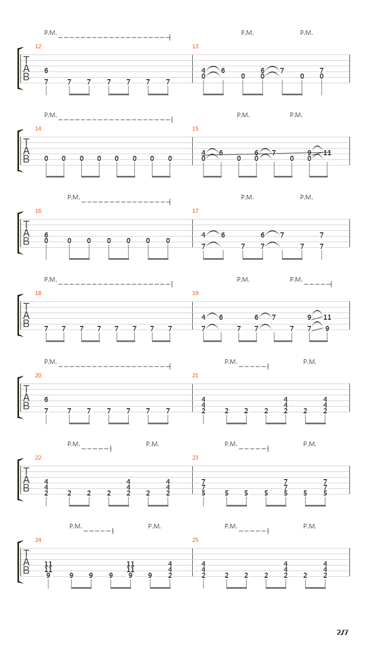 Elastic吉他谱