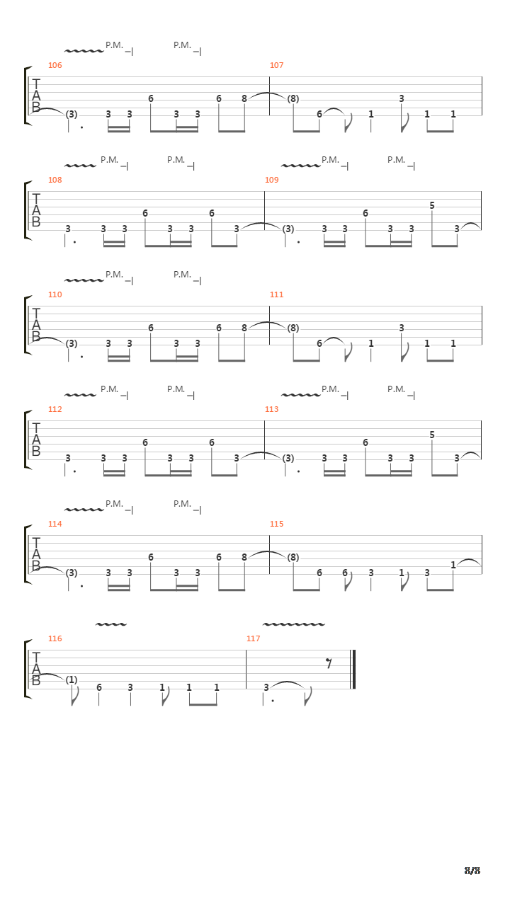 The Void吉他谱