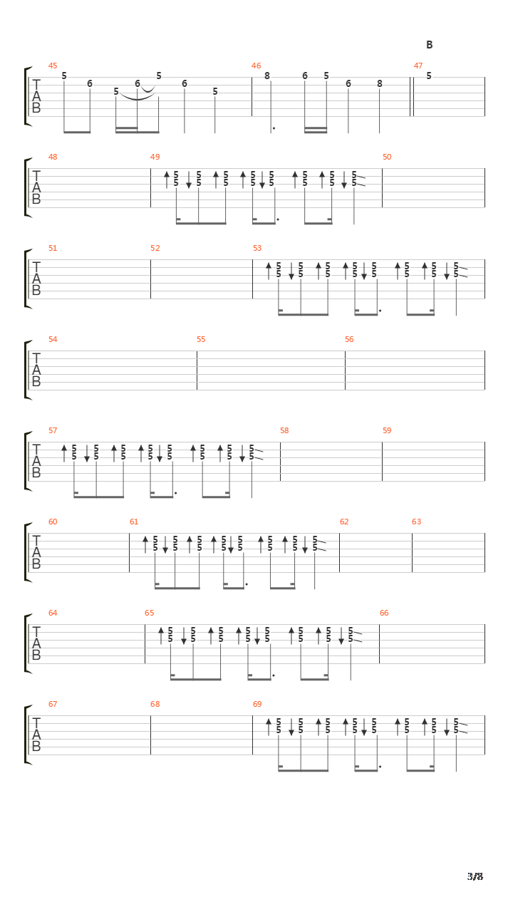 Dueil Angoisseus吉他谱