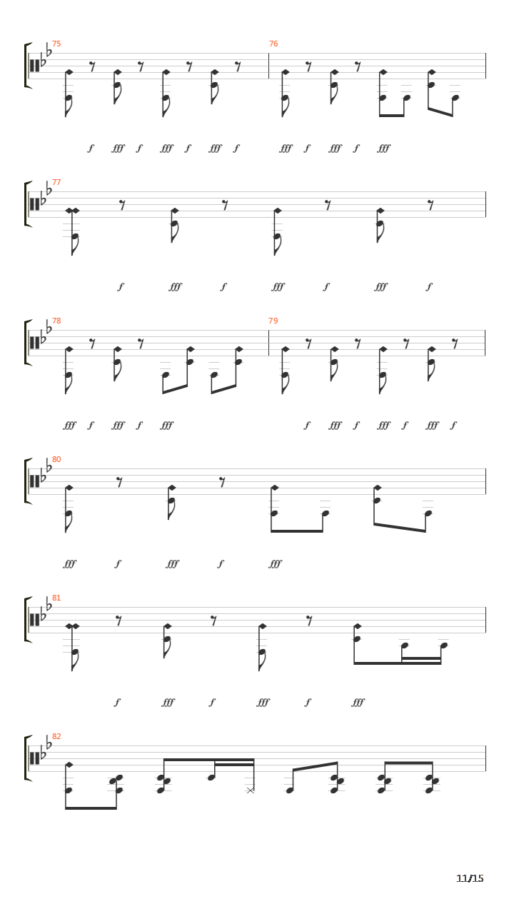 Playing Fiction吉他谱