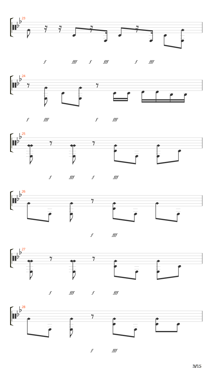 Playing Fiction吉他谱