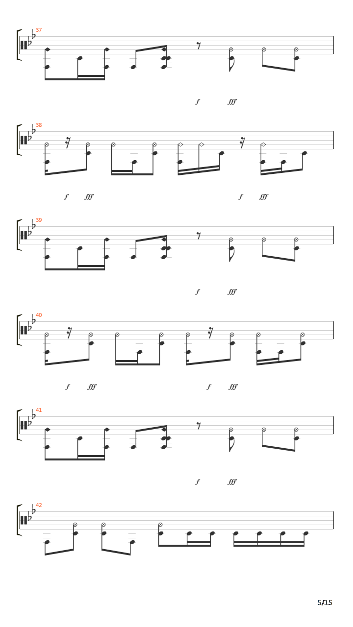 Playing Fiction吉他谱