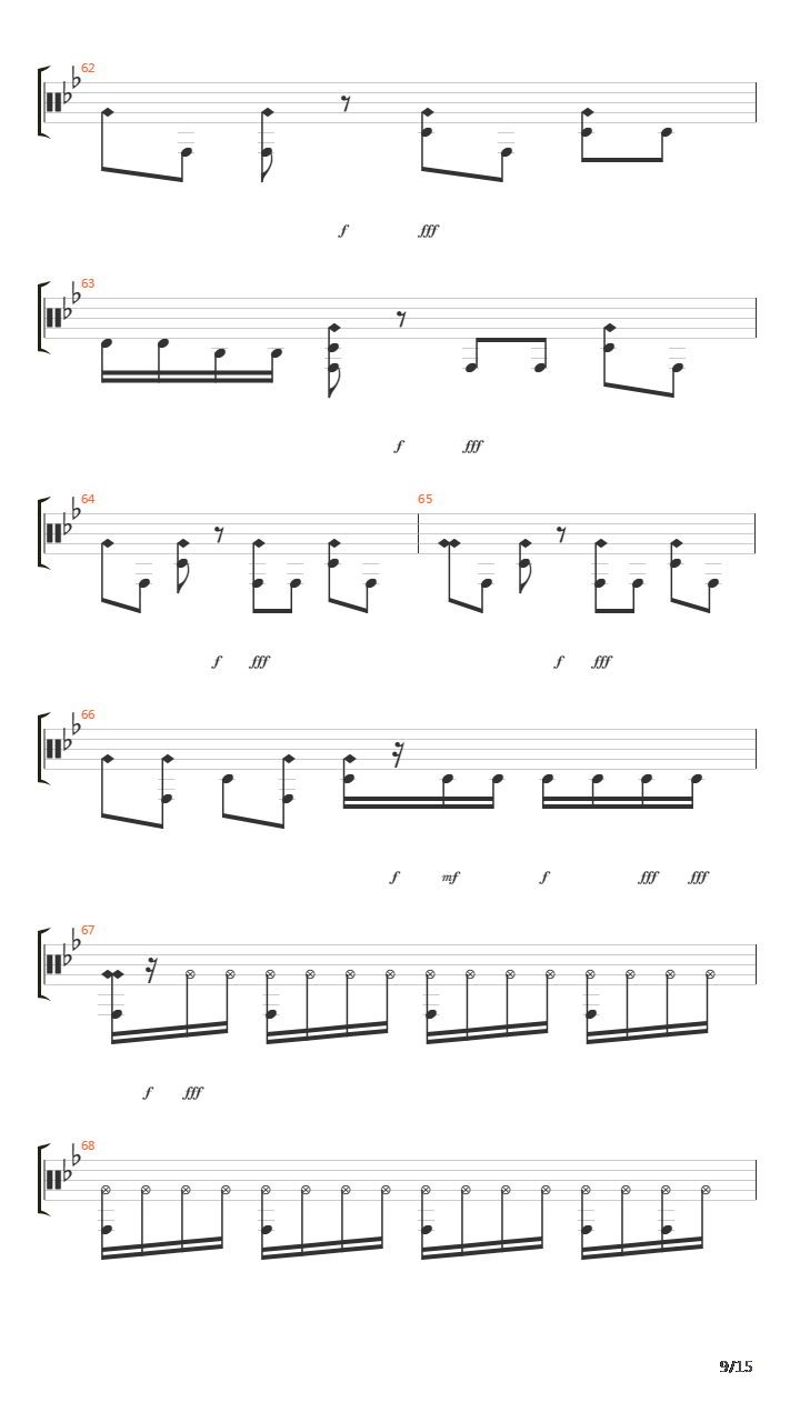 Playing Fiction吉他谱