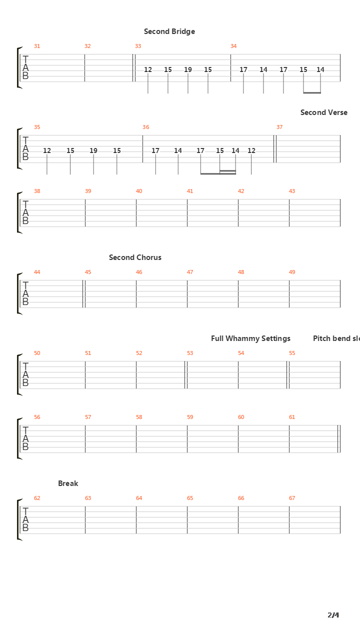 Zerstoeren吉他谱