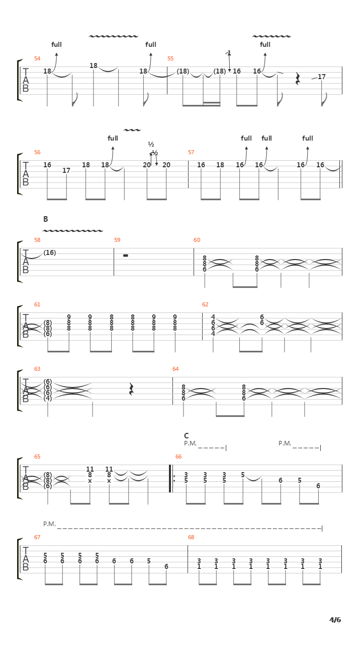 Angelia吉他谱