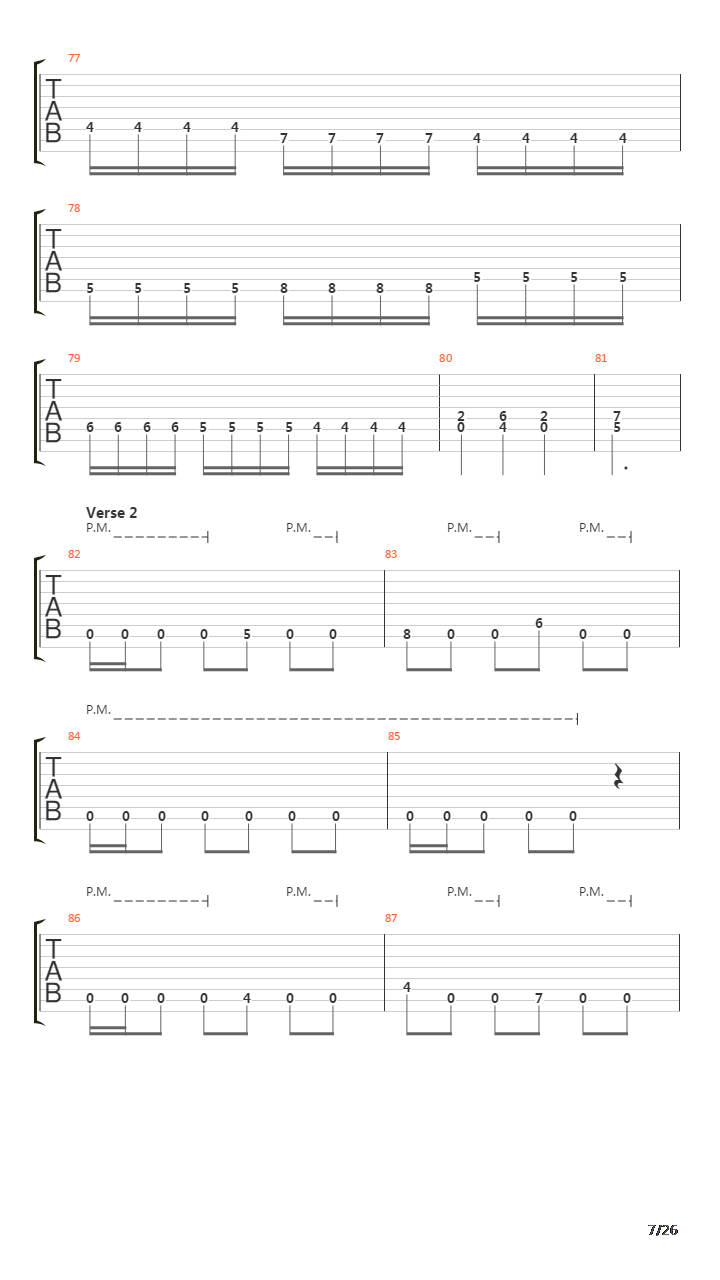 The Relic吉他谱