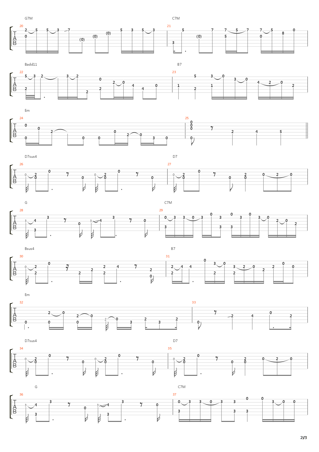 Europa吉他谱