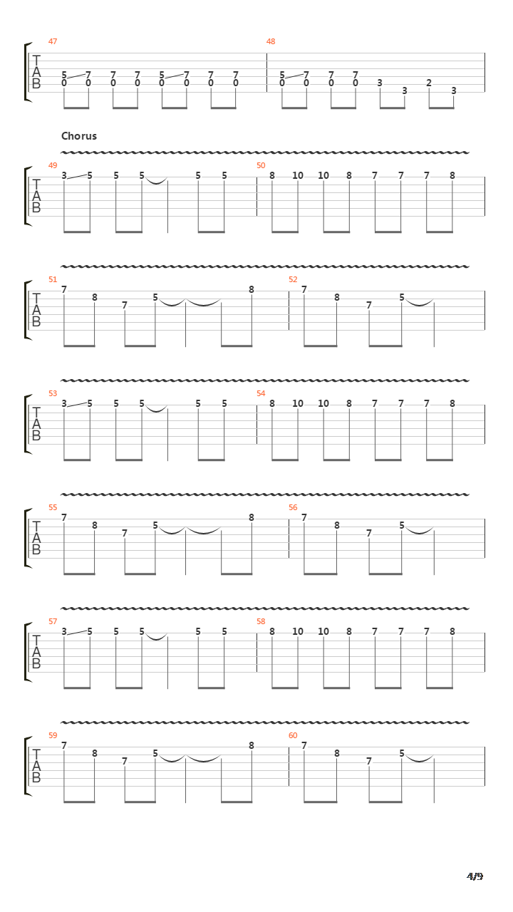 Dna吉他谱