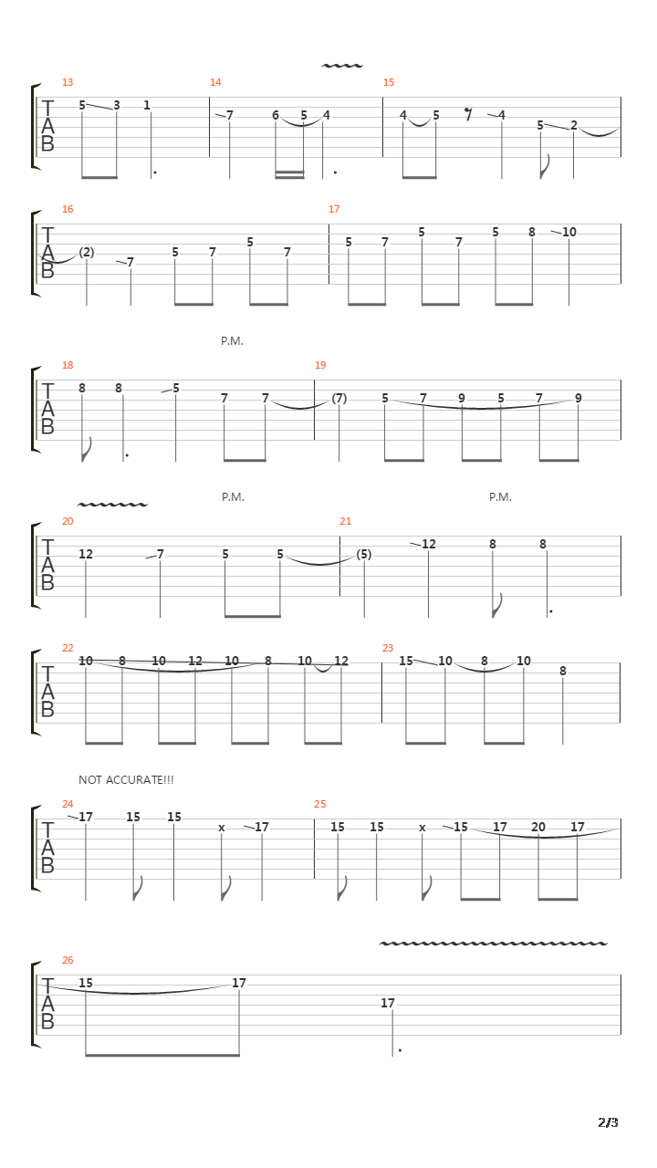 The Andromedan Pt I A Single Step吉他谱