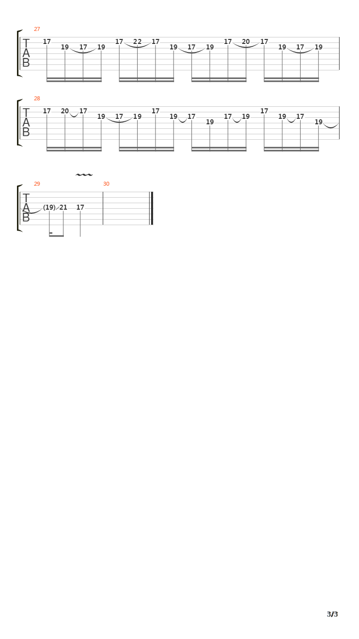 The Andromedan Pt I A Single Step吉他谱