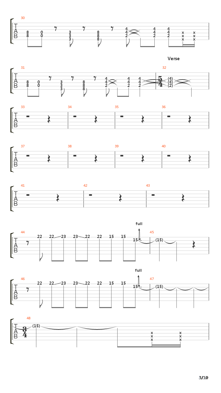 Nosferatu Man吉他谱