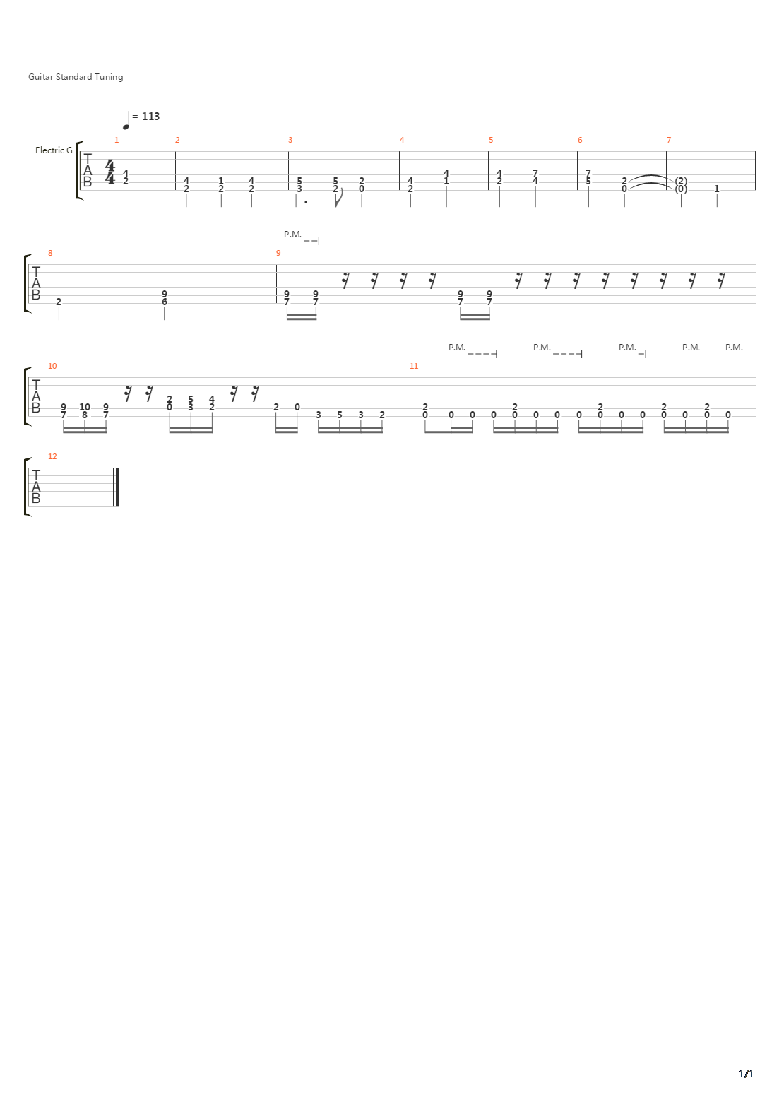 Elysium吉他谱