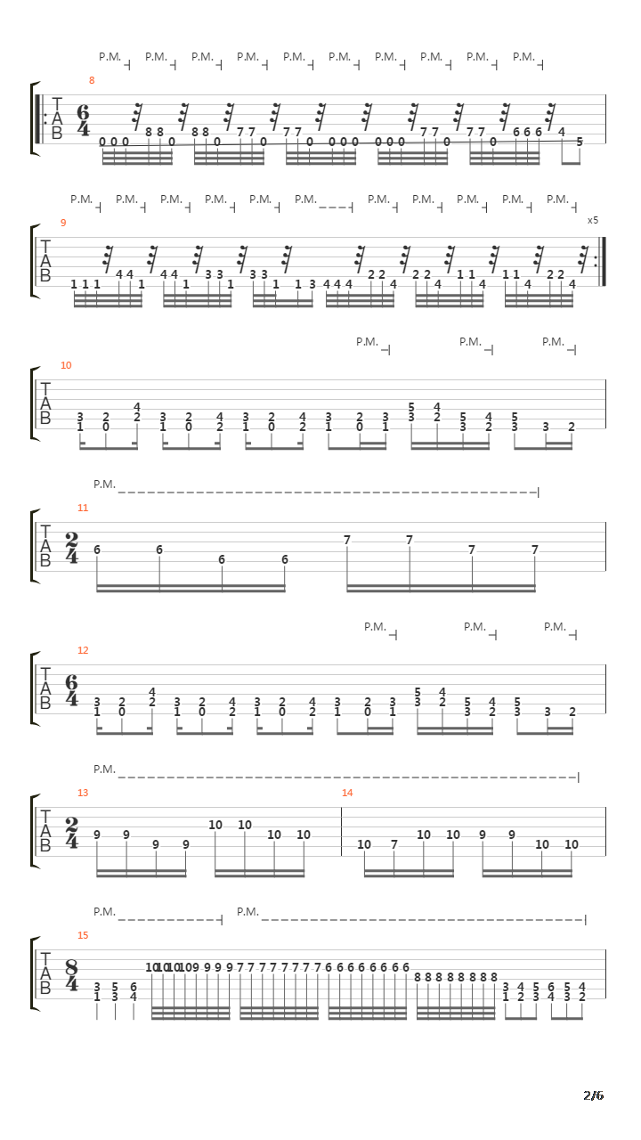 Return To The Abyss吉他谱