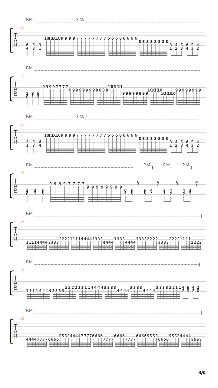 Return To The Abyss吉他谱