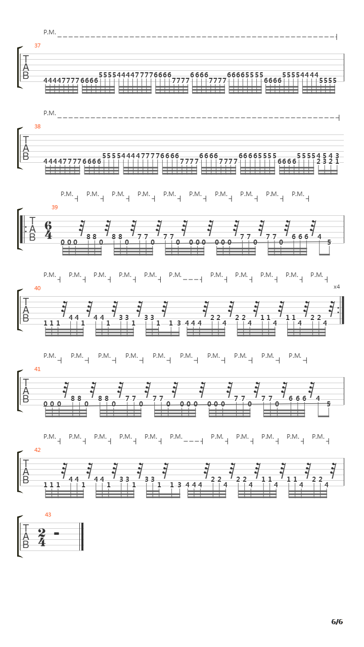 Return To The Abyss吉他谱