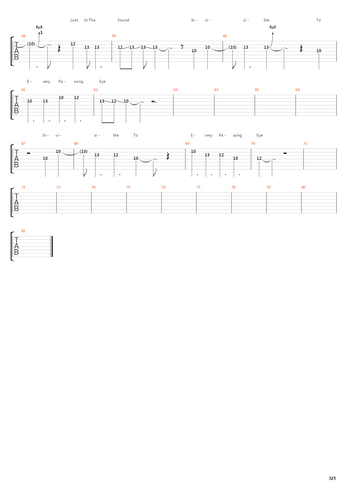 Luminary吉他谱