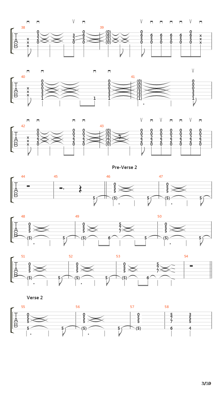 Absolve吉他谱
