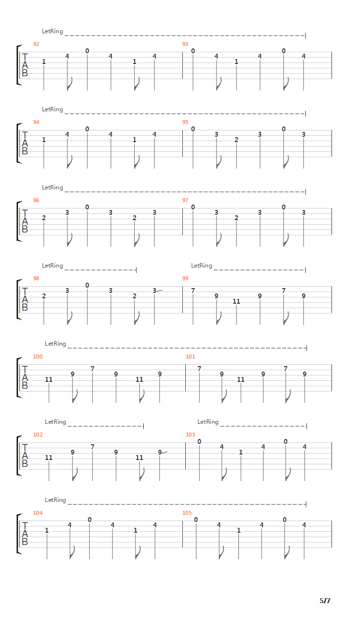 Monochrome Passive吉他谱