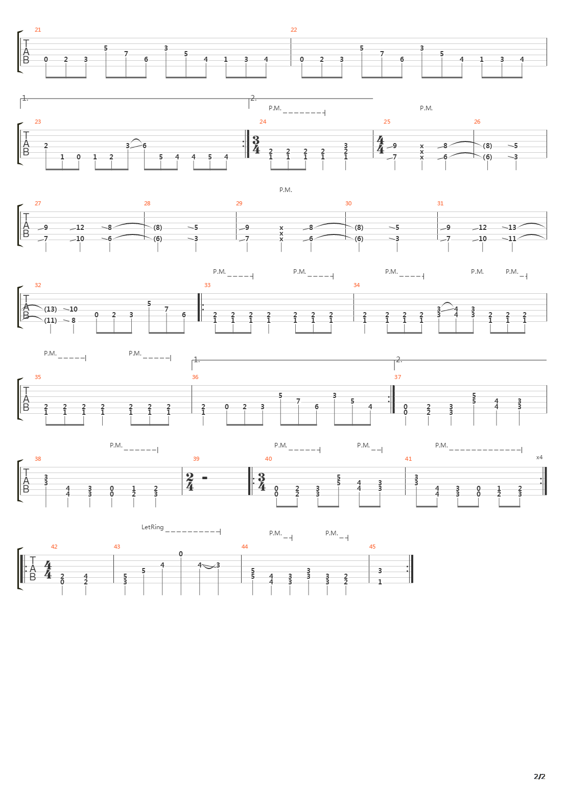 Dread Prevailed吉他谱