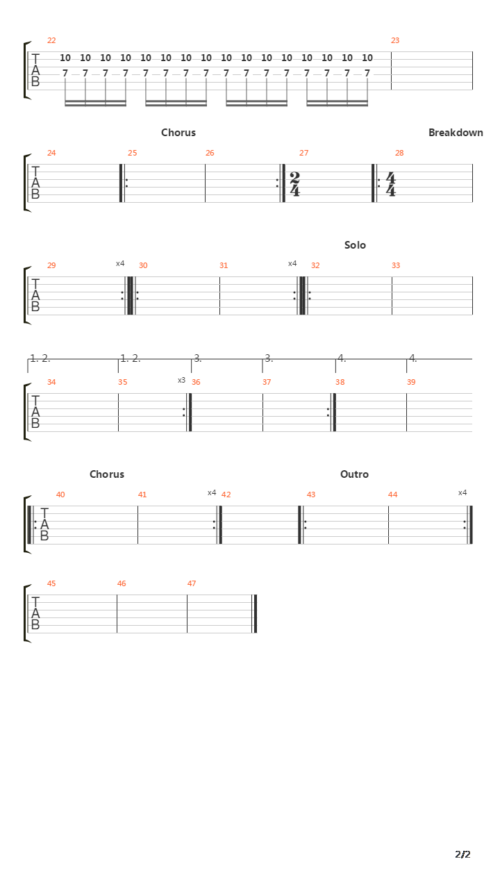 1975吉他谱