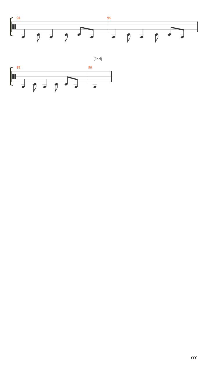 Test Pattern吉他谱