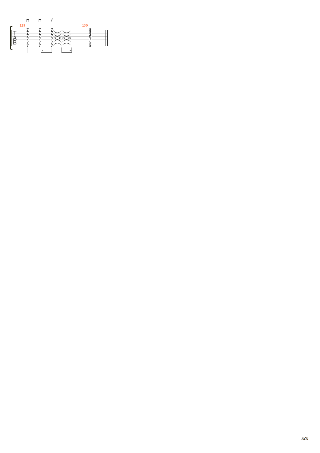Bonnie吉他谱