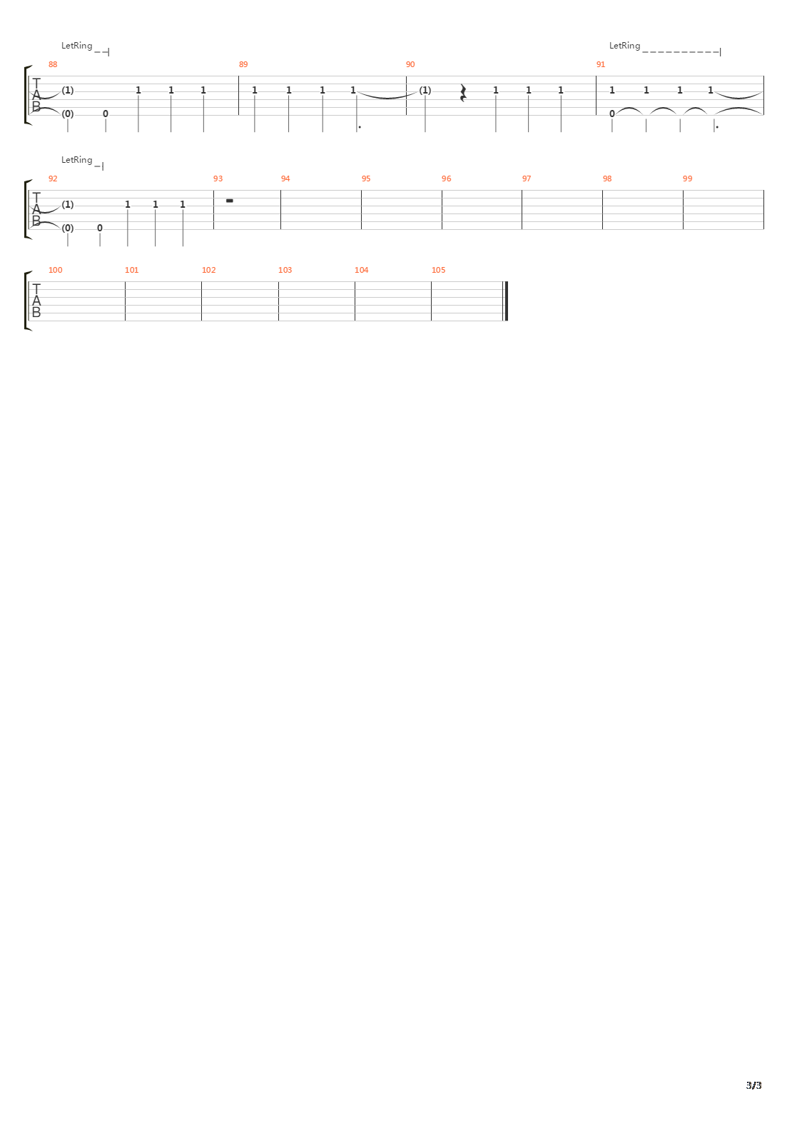 Goner吉他谱