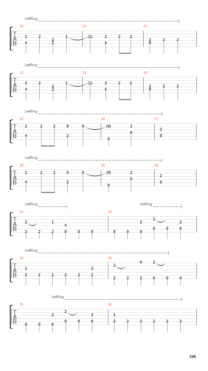 Goner吉他谱