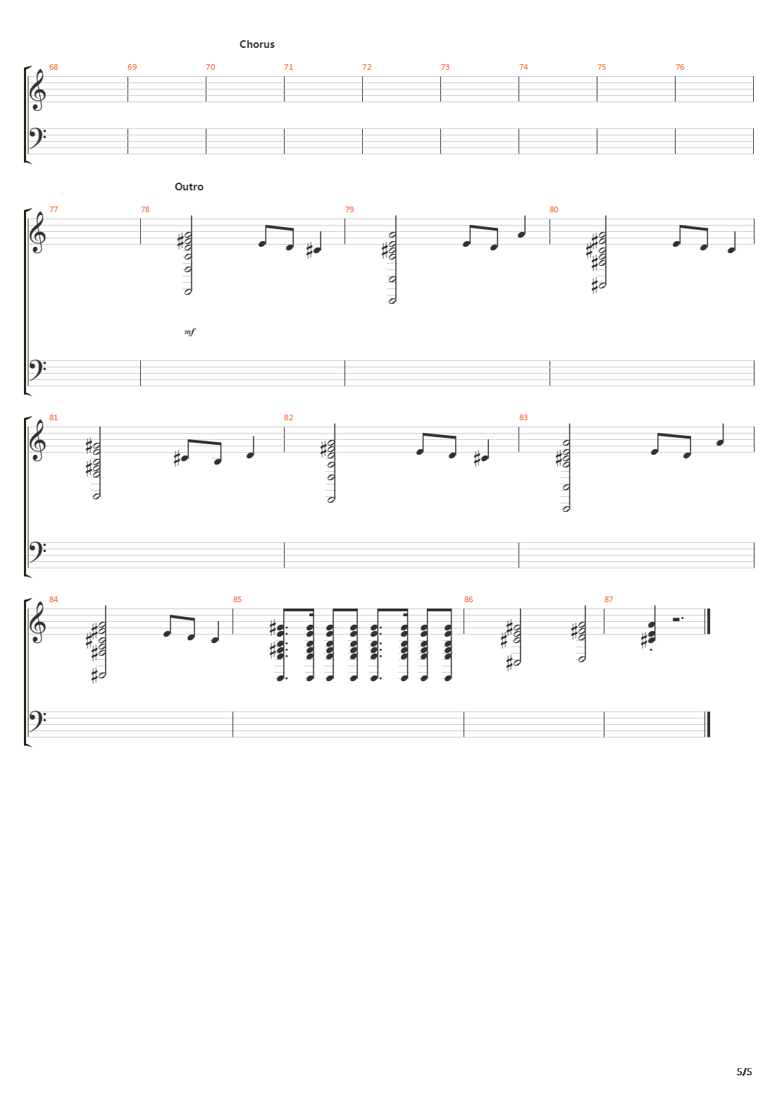 The Pantaloon吉他谱