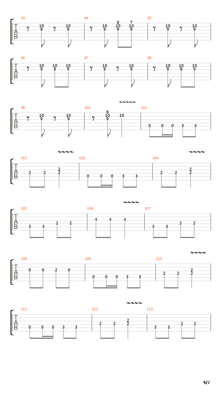 短路吉他谱